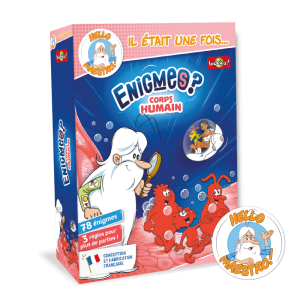 JEU IL ETAIT UNE FOIS LE CORPS HUMAIN-78 ENIGMES+9ANS