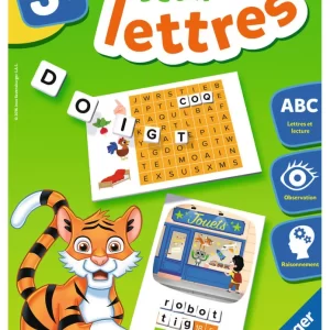 JEUX DE LETTRES ET LECTURES-OBSERVATION+5ANS