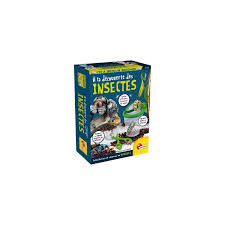 Jeu de science a la découverte des insectes-7-12ans
