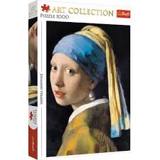 Puzzle-1000pcs-art collection la jeune fille a la perle Johannes Vermeer