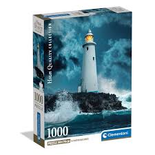 Clementoni puzzle-1000pcs lighthouse in the Storm