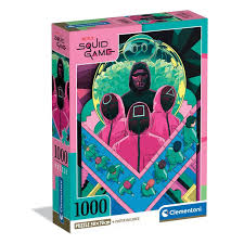 Clementoni puzzle-1000pcs-squid Game