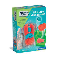 Clementoni science et jeu mini labo d'anatomie +7ans