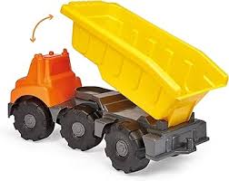 CAMION BENNE MONSTER TP58CM-JAUNE ORANGE+18MOIS - Image 2