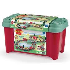 BARIL CIRCUIT DE TRAIN-150CM-140PCS-ROUGE+18MOIS