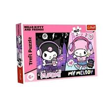 PUZZLE 160PCS-KUROMI MY MELODY+6ANS