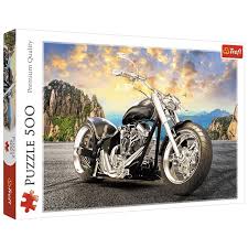 PUZZLE 500PCS-MOTO NOIRE