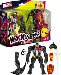 SPIDERMAN MIX MASHERS BASIC FIGURE-ASST+4ANS