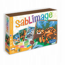SABLIMAGE FELINS DU MONDE-16POTS DE COULEUR+4ANS