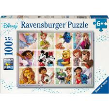 Puzzle 100pcs xxl les moments Disney +6ans