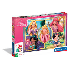 Clementoni puzzle-104pcs-disney princess +6ans