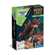 Clementoni science et jeu archeo ludic stégosaure +7ans