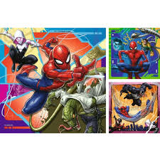 Puzzle 3x49pcs-spiderman attaque speciale+5ans - Image 4