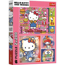 Puzzle 2x200pcs-hello kitty and Friends
