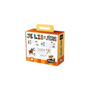 JEU EDUCATIF-JE LIS ET J'ECRIS+3ANS