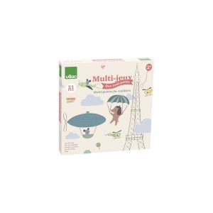 JEU DE L'OIE MULTI-JEUX DES TOUT-PETITS-21PCS+2ANS