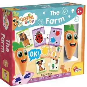 Jeu éducatif carotina stylo parlant ferme+2ans