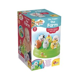 Jeu éducatif carotina animaux de la ferme formes et logique+12mois