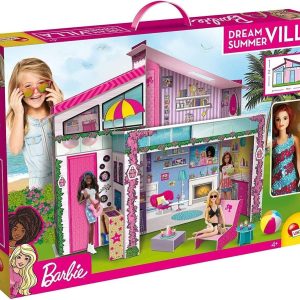 VILLA DE REVE BARBIE-70X79X38CM+ACCESSOIRES+4ANS