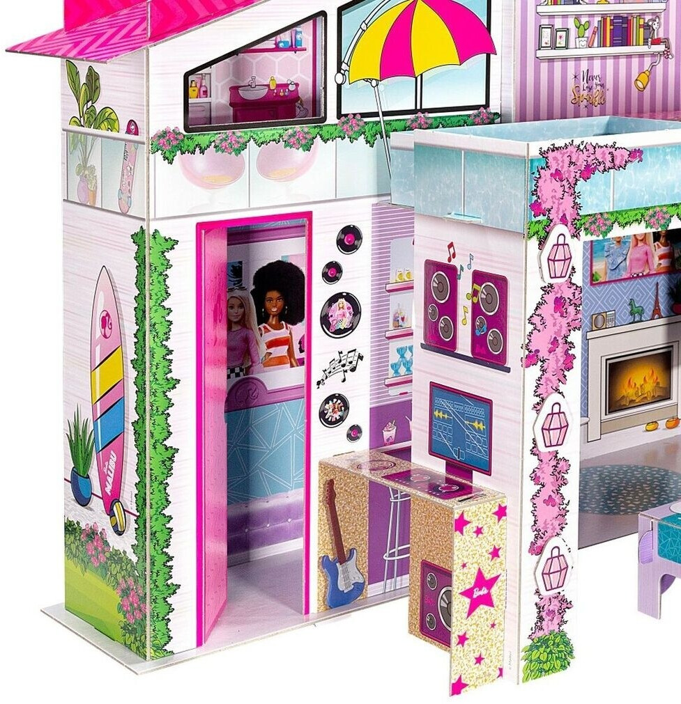 VILLA DE REVE BARBIE-70X79X38CM+ACCESSOIRES+4ANS - Image 2