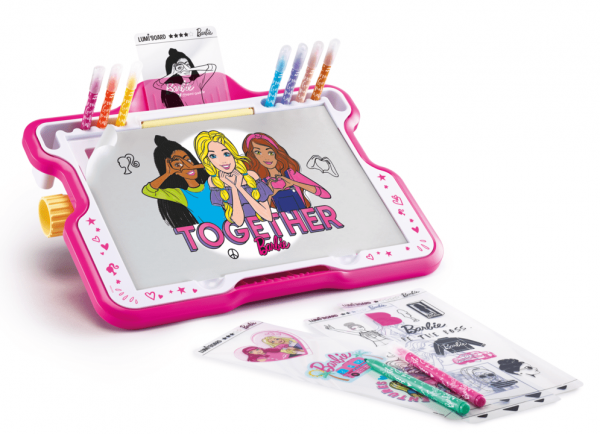 Jeu de création machine a dessiner lumineuse Barbie -5-8ans - Image 4