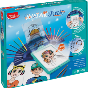 Avatar studio-36 fiches 14 couleurs-7-10ans