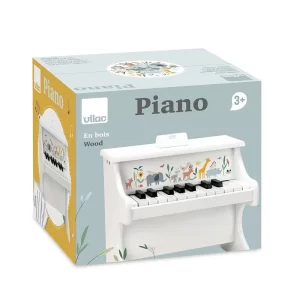 PIANO EN BOIS LES ANIMAUX DU MONDE+3ANS