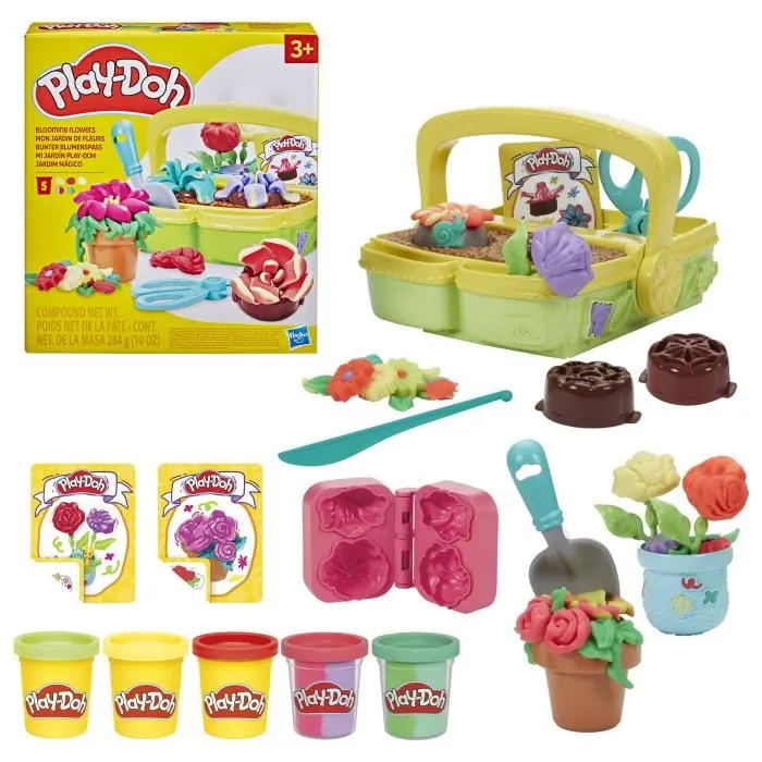 Play- doh mon jardin de fleurs -5pots+3ans