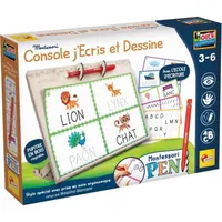 JEU EDUCATIF MONTESSORI-CONSOLE J'ECRIS ET DESSINE+3ANS