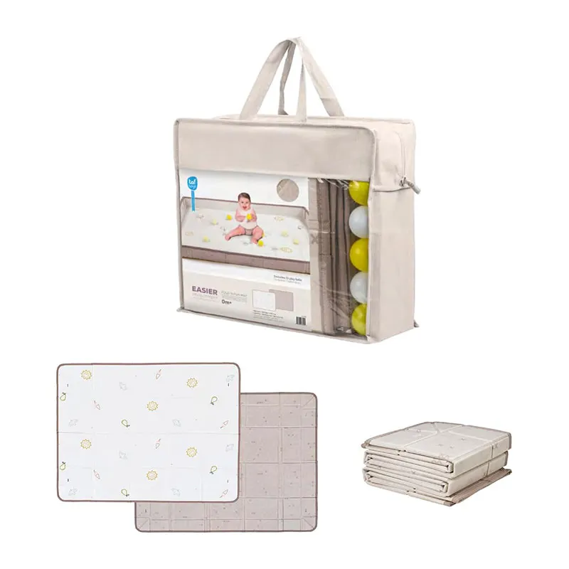 Tapis en mousse a rebords-180x150cm+12 balles - Image 2