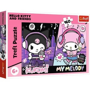 Puzzle-160pcs-kuromi my Melody +6ans