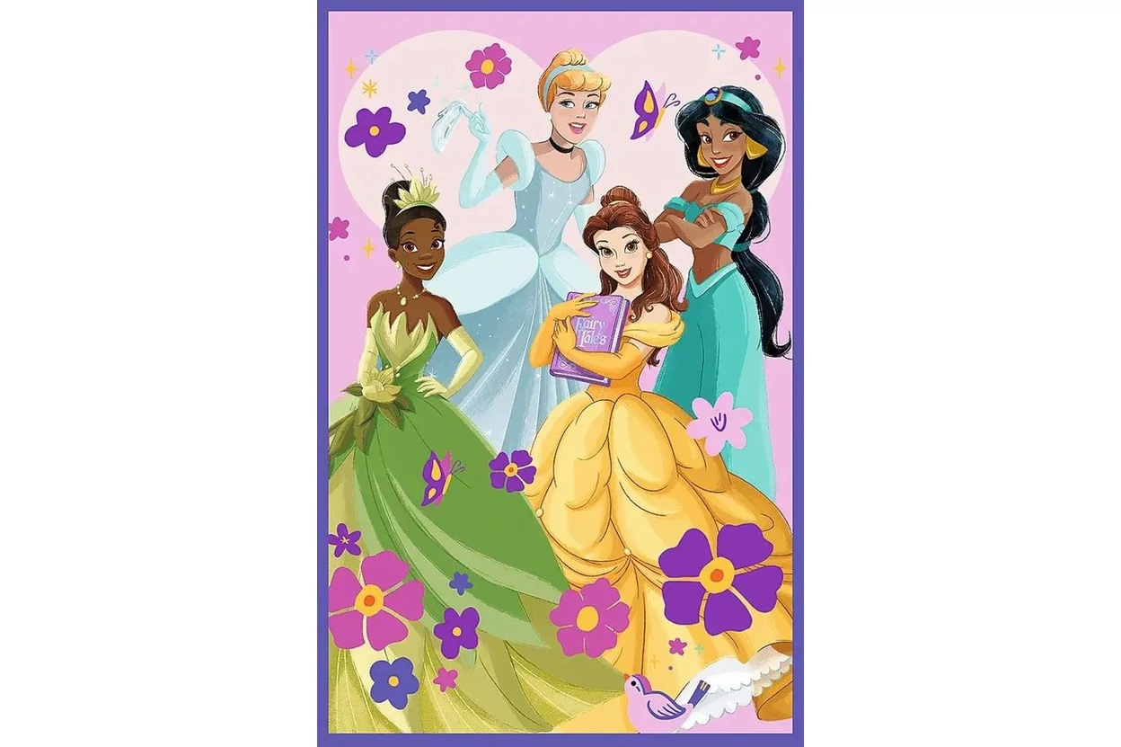 Puzzle-3x80pcs-disney princesse Friends +5ans - Image 3