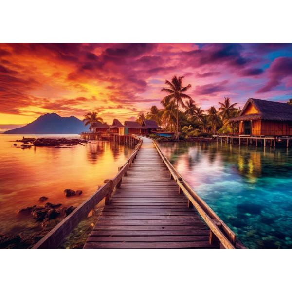 PUZZLE 1000PCS-ILE PARADISIAQUE - Image 3