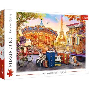 PUZZLE 500PCS VACACANCES A PARIS