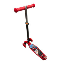 Trottinatte 3 roues en métal/plastique Spiderman roues lumineuses