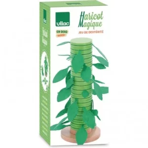 JEU DE DEXTERITE HARICOT MAGIQUE EN BOIS+6ANS