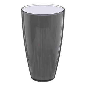 VERRE A EAU EN PLASTIQUE-SQUARE GRIS