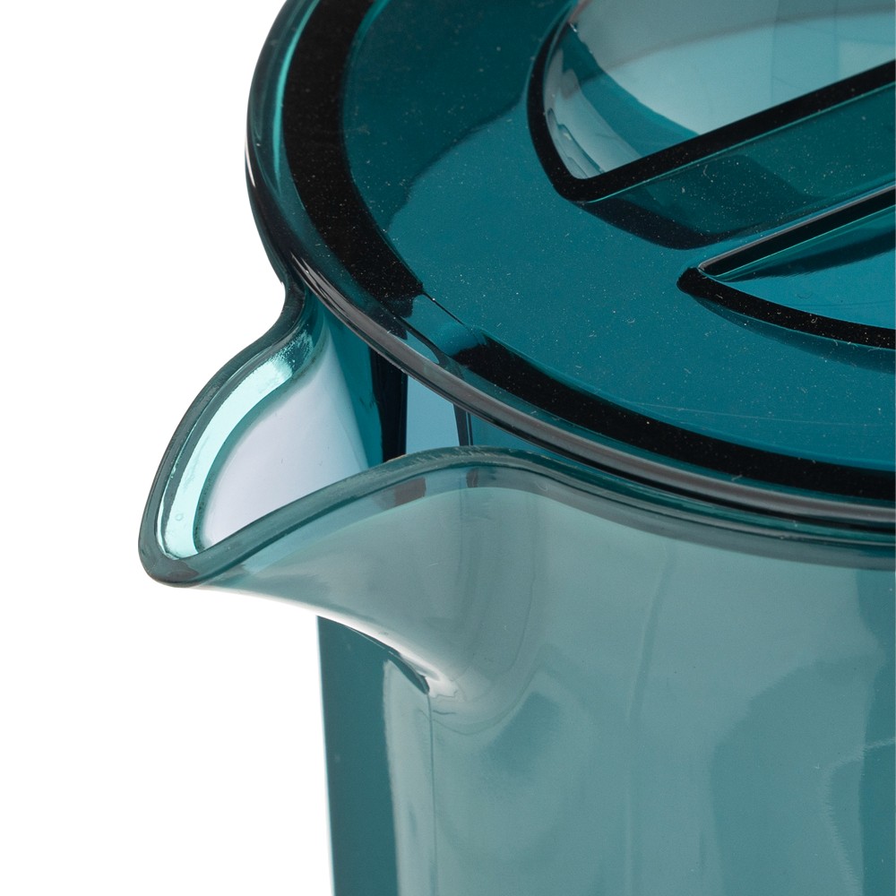 Carafe en plastique-2L-square-bleu – Image 5