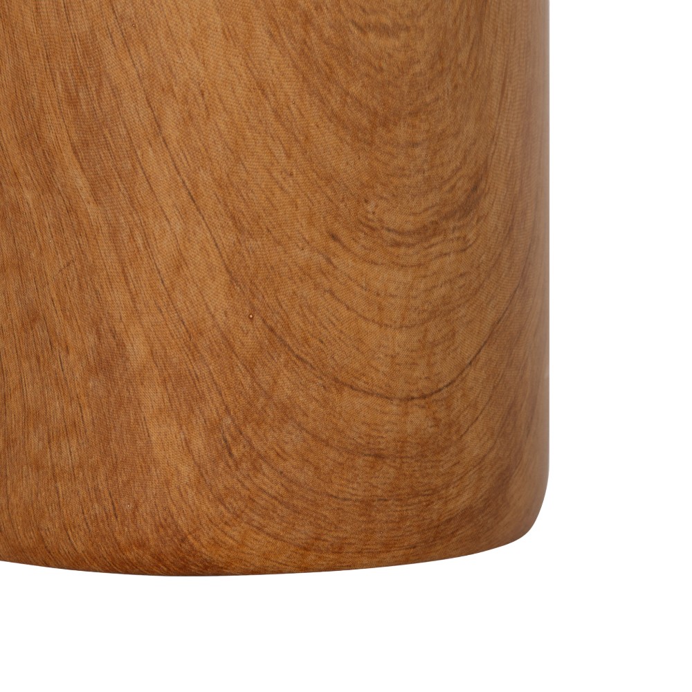 Vase en ceramiqque-18x11cm-sao effet bois naturel – Image 2