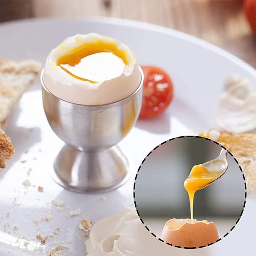 COQUETIER EN INOX-4PCS-4.6X5.2CM – Image 5