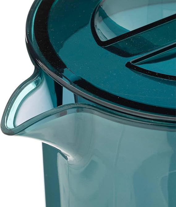 Carafe en plastique-2L-square-bleu – Image 4