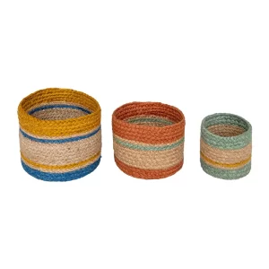 Panier en jute tresse-3pcs-jackson for kids multi