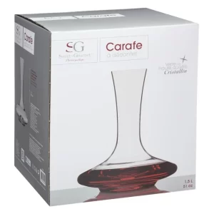 CARAFE A DECANTER-1.5L-BELCIA TRANSPARENT