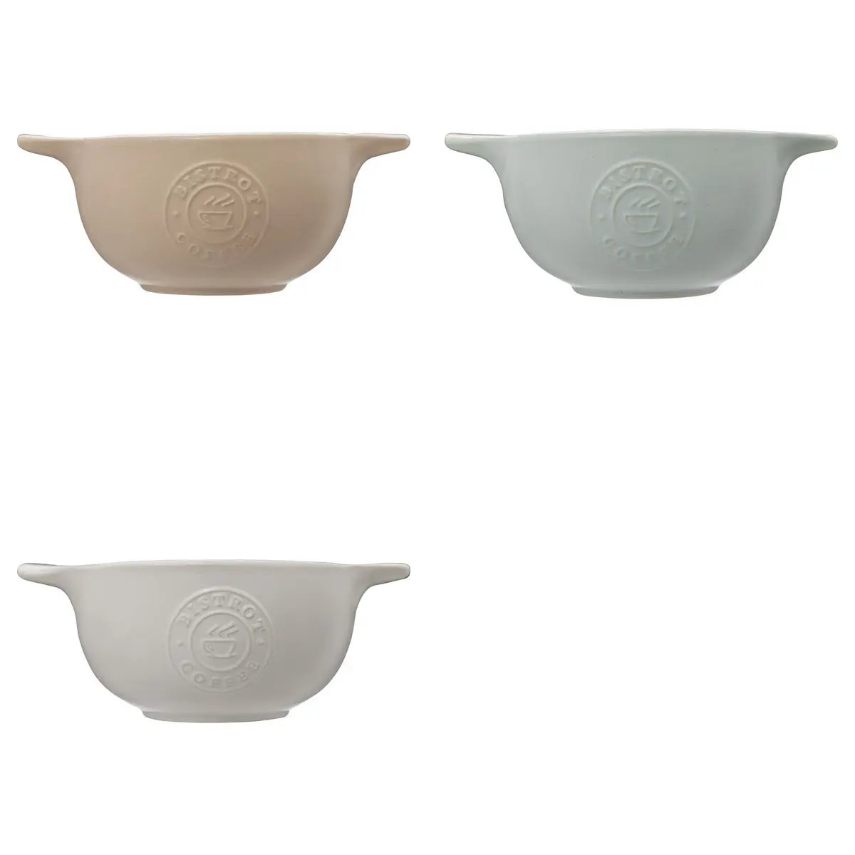 BOL EN PORCELAINE-13X7CM-LEO ASST – Image 2