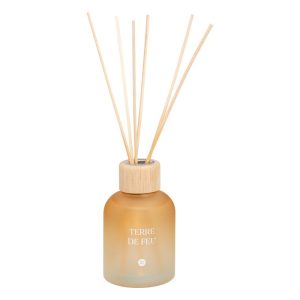 DIFFUSEUR DE SENTEUR+TIGES EN BAMBOU-150ML-TERRE DE FEU