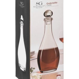CARAFE EN VERRE-1.2L-GABRIELLE TRANSPARENT