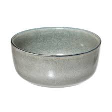 BOL EN FAIENCE-15CM-TERRE INCONNUE-VERT