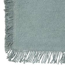 SET DE TABLE EN COTON-MAHA VERT CELADON-RECT 45X30CM – Image 2