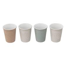 TASSE A CAFE EN PORCELAINE-10CL-4PCS LEO-ASST – Image 2