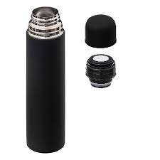 THERMOS-1L-EN METAL DOUBLE PAROI-COULEURS ASST